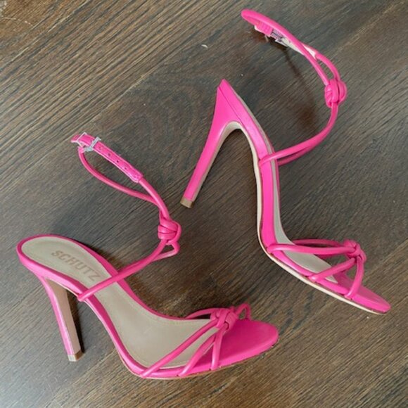 SCHUTZ Shoes - SCHUTZ High Heels Sandals Magenta Fuchsia Stilettos
